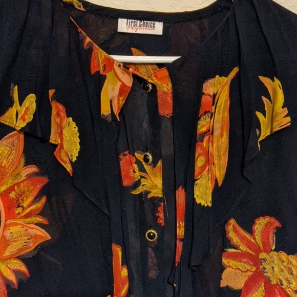 Sailor Collared Blouse - Picture 2 of 3